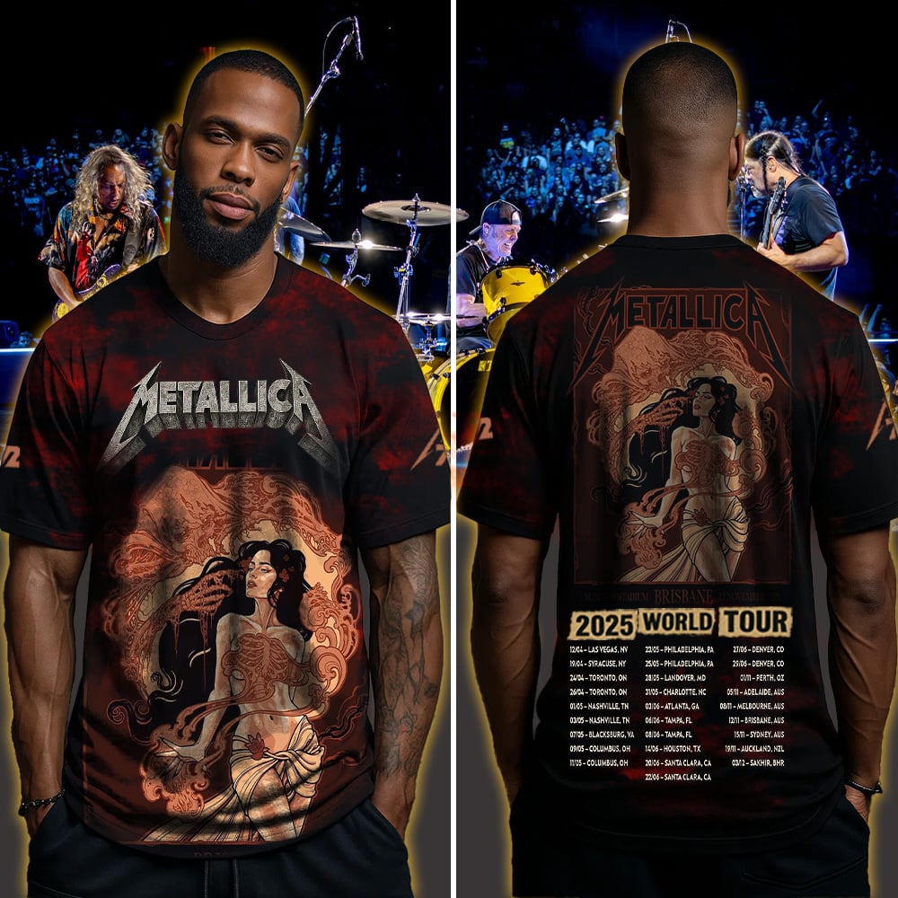 metallica brisbane australia suncorp stadium all over print shirt november 12 2025 tenicle art m72 world tour 2025 4