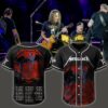 metallica brisbane australia suncorp stadium baseball jersey november 12 2025 fiery demon art m72 world tour 2025