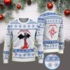 metallica brisbane australia suncorp stadium ugly christmas sweater november 12 2025 fiery demon art m72 world tour 2025 1