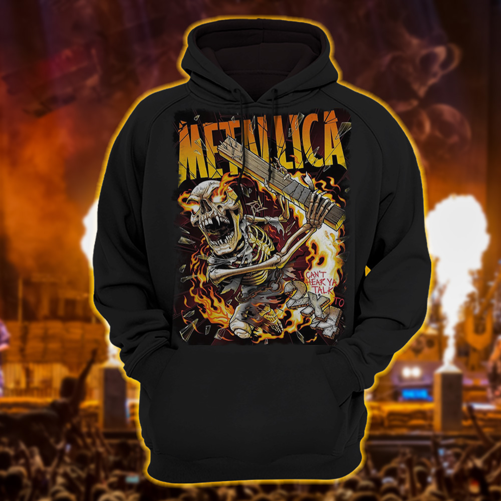 metallica load era i cant hear ya talk to 2x4 artwork by andrew cremeans 2025 load series home hoodie