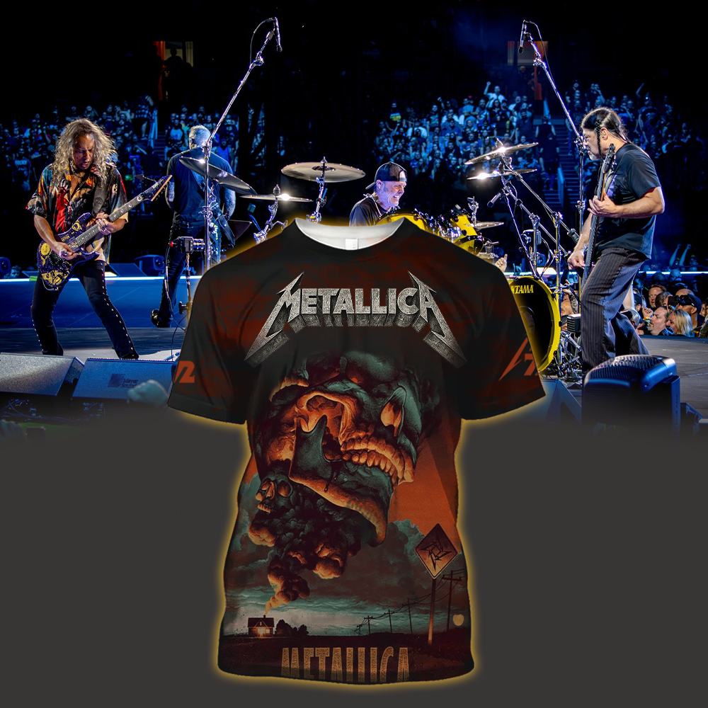metallica load era the house jack built artwork by max loeffler 2025 load series home all over print shirt 1