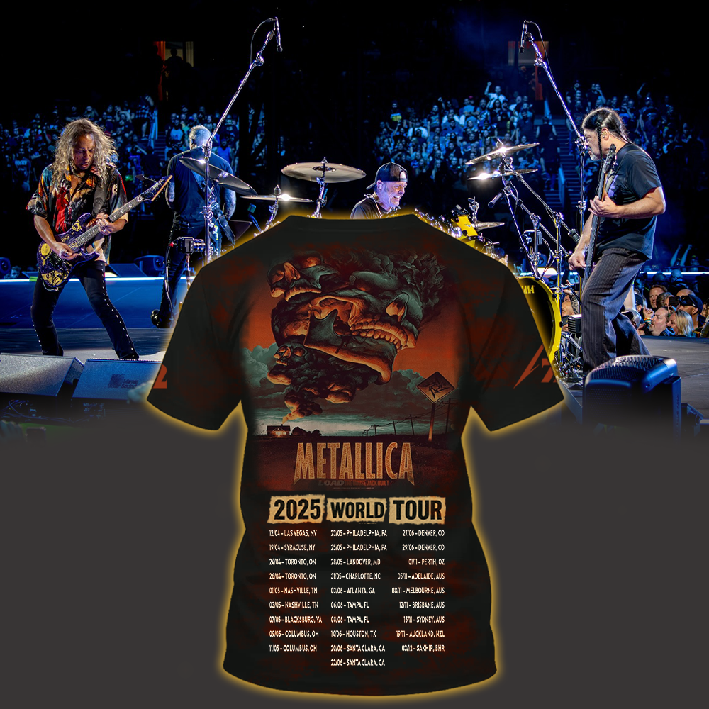 metallica load era the house jack built artwork by max loeffler 2025 load series home all over print shirt 2