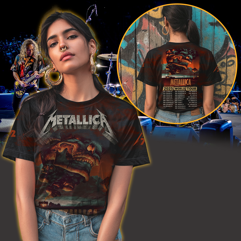 metallica load era the house jack built artwork by max loeffler 2025 load series home all over print shirt 3