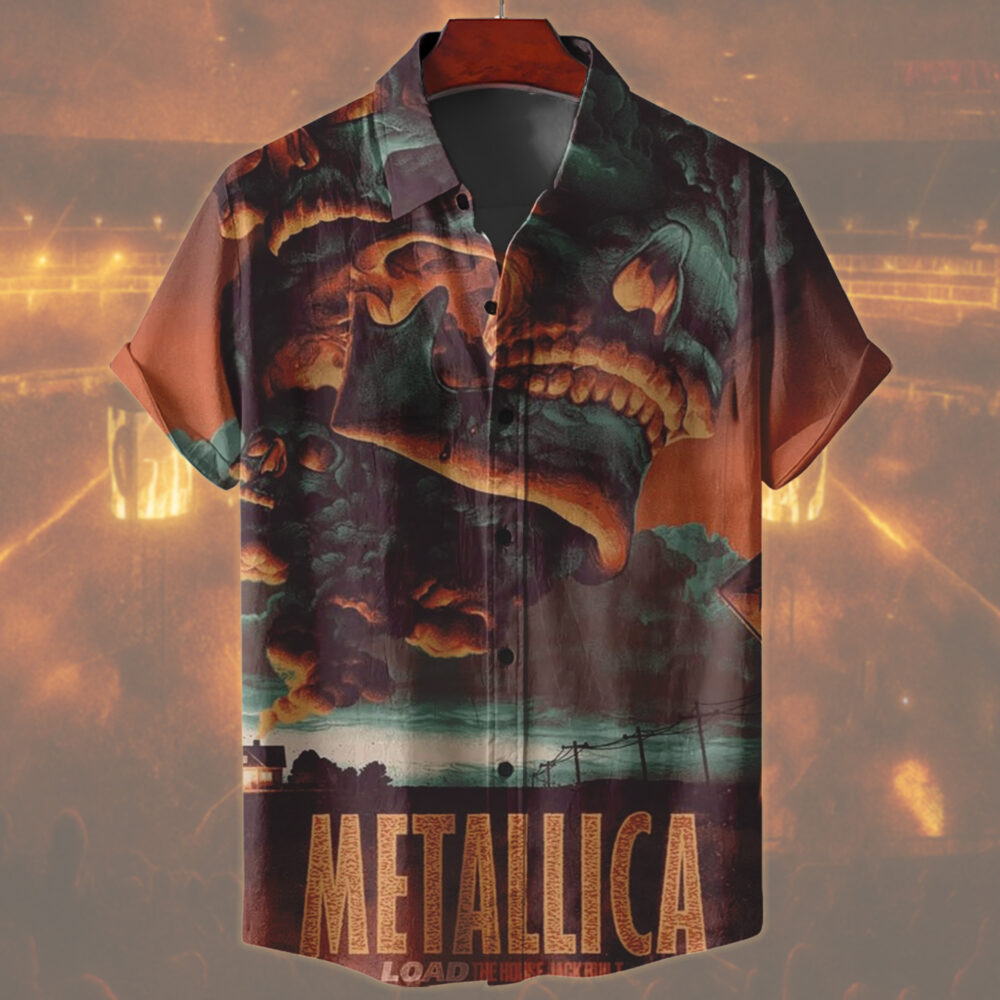 metallica load era the house jack built artwork by max loeffler 2025 load series home hawaiian shirt 2