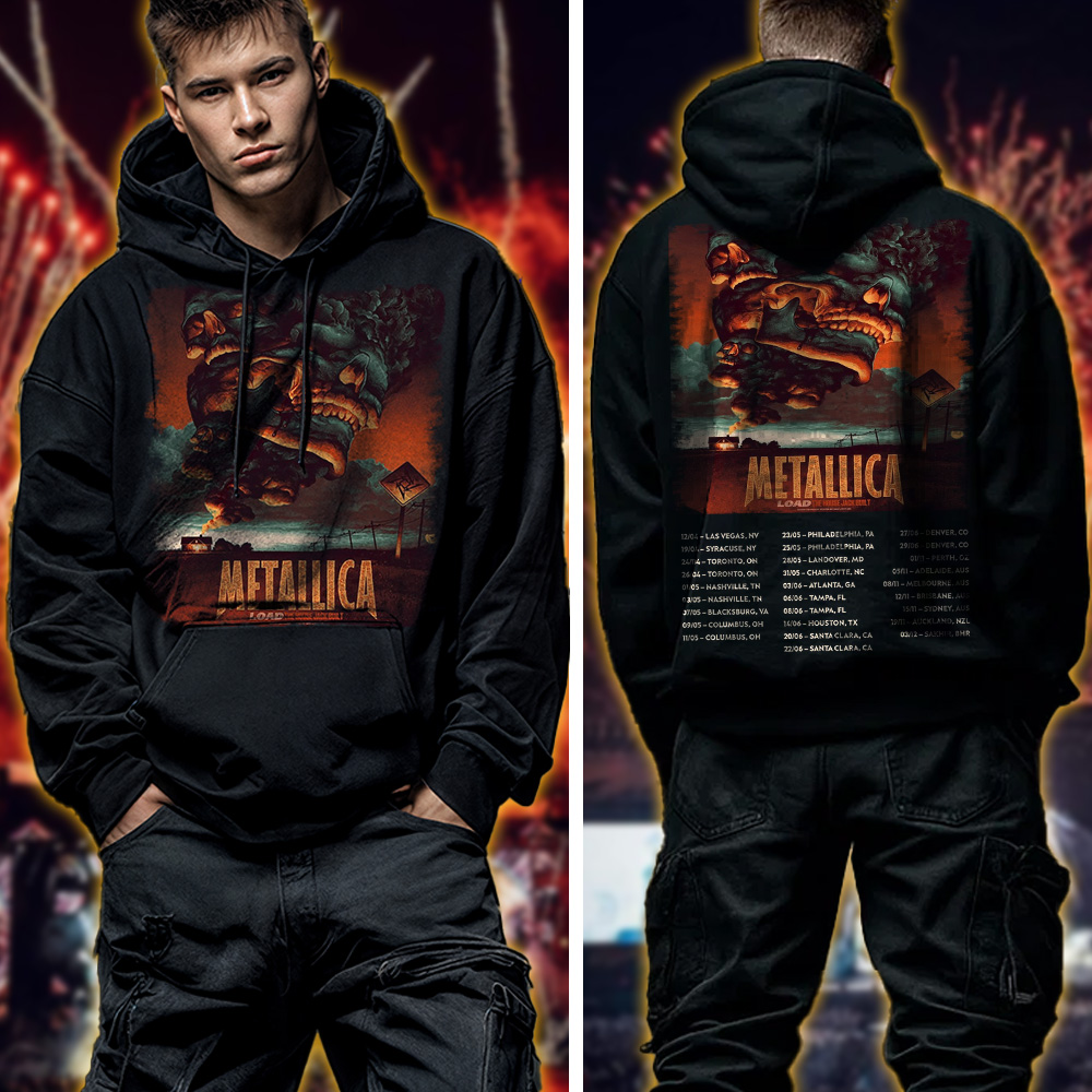 metallica load era the house jack built artwork by max loeffler 2025 load series home hoodie 4