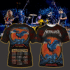metallica m72 world tour 2025 november 1 2025 perth australia optus stadium the black swan all over print shirt