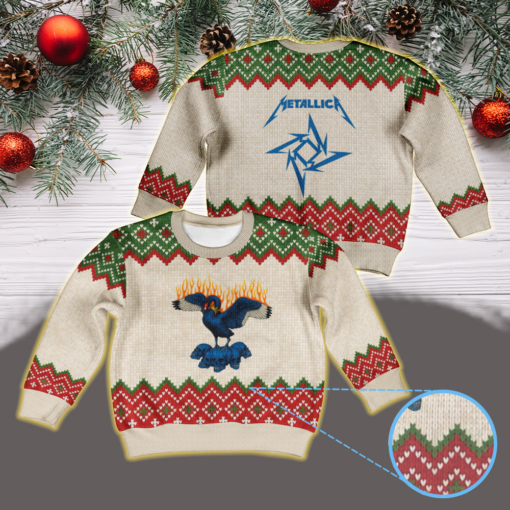 metallica m72 world tour 2025 november 1 2025 perth australia optus stadium the black swan vintage ugly christmas sweater