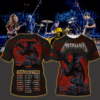metallica m72 world tour 2025 november 5 2025 adelaide australia adelaide oval pterosaur design aop shirt