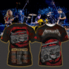metallica m72 world tour 2025 november 5 2025 adelaide australia adelaide oval skeleton radio boombox from hell all over print shirt
