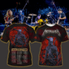 metallica m72 world tour 2025 november 8 2025 melbourne australia marvel stadium skeletal demon art by ken taylor pop up shop all over print shirt
