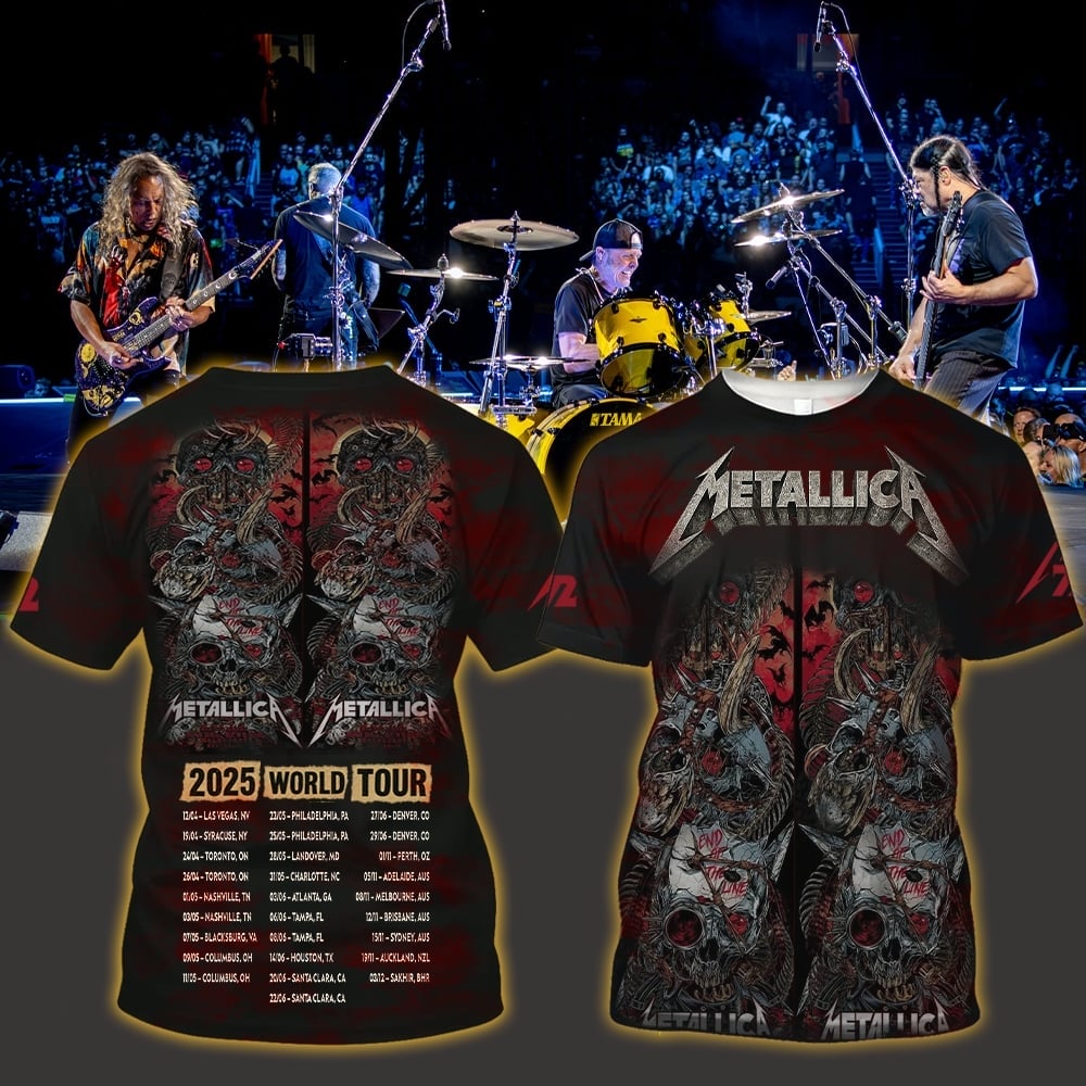 metallica melbourne australia marvel stadium all over print shirt november 8 2025 m72 world tour 2025