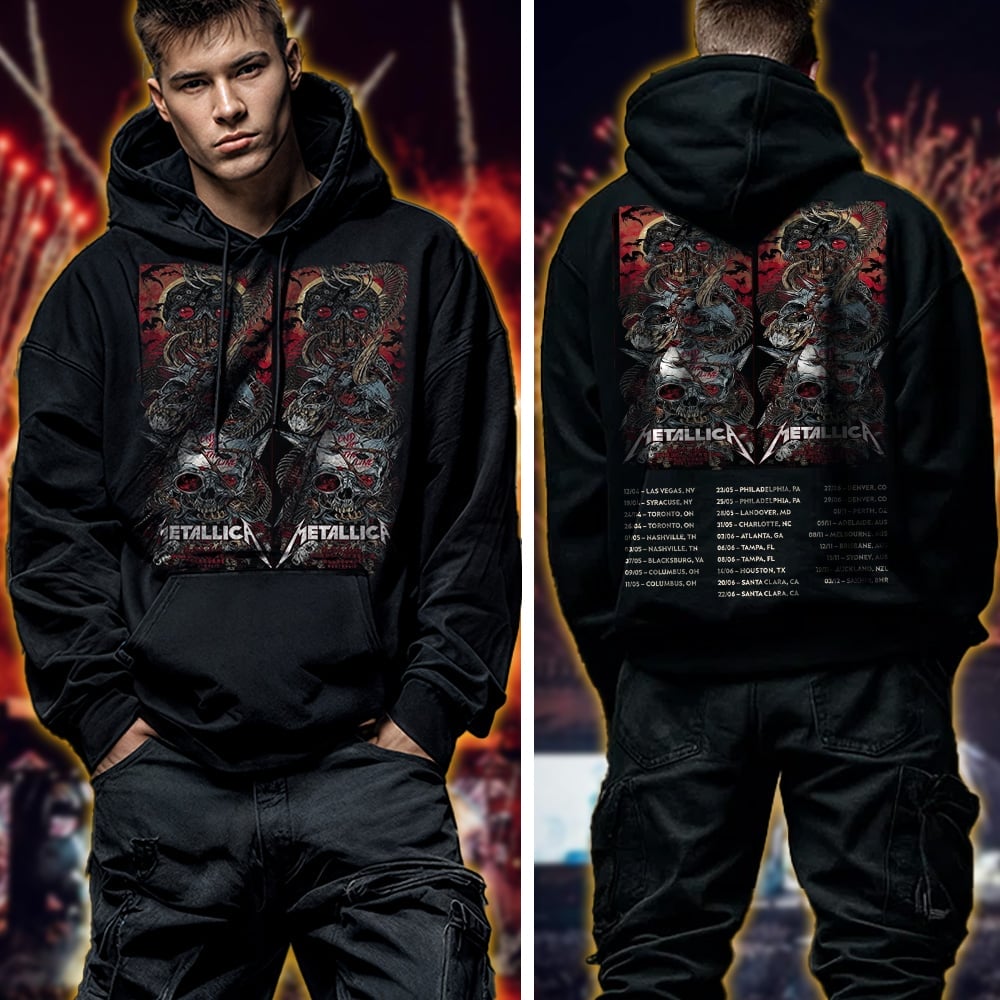 metallica melbourne australia marvel stadium hoodie november 8 2025 m72 world tour 2025 4