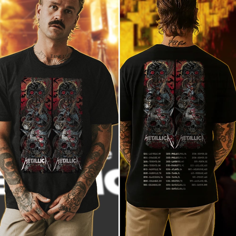 metallica melbourne australia marvel stadium t shirt november 8 2025 home artist m72 world tour 2025 4