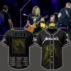 metallica the outlaw torn load album baseball jersey november 25 2025 richey beckett limited edition m72 world tour 2025