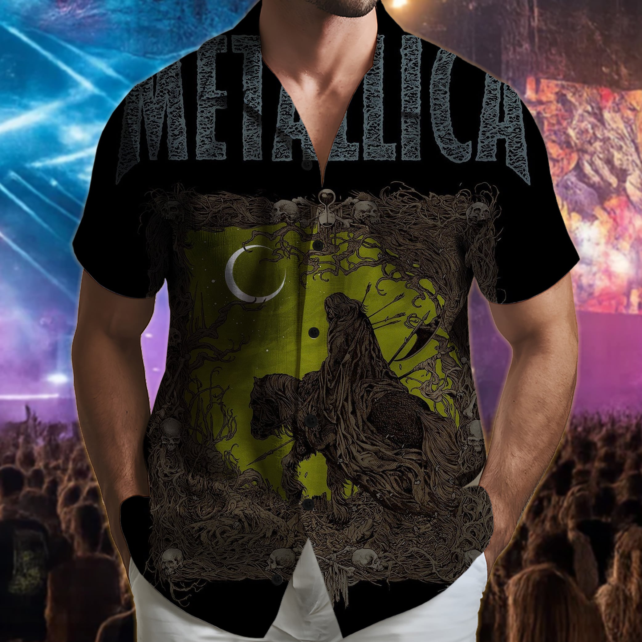 metallica the outlaw torn load album hawaiian shirt november 25 2025 richey beckett limited edition m72 world tour 2025 3
