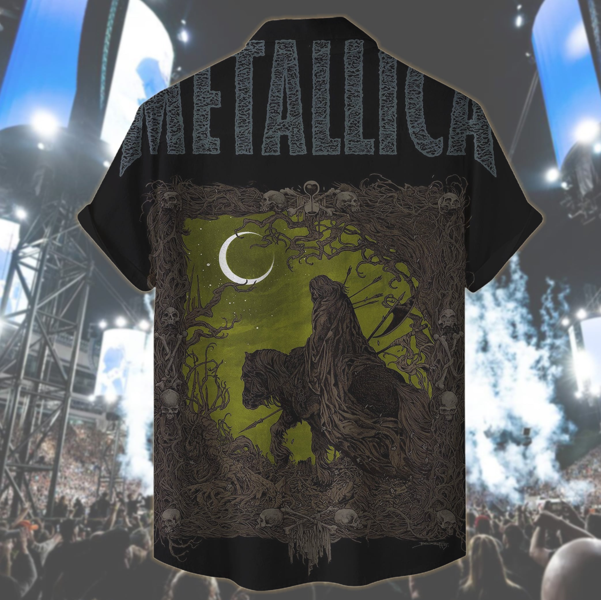metallica the outlaw torn load album hawaiian shirt november 25 2025 richey beckett limited edition m72 world tour 2025