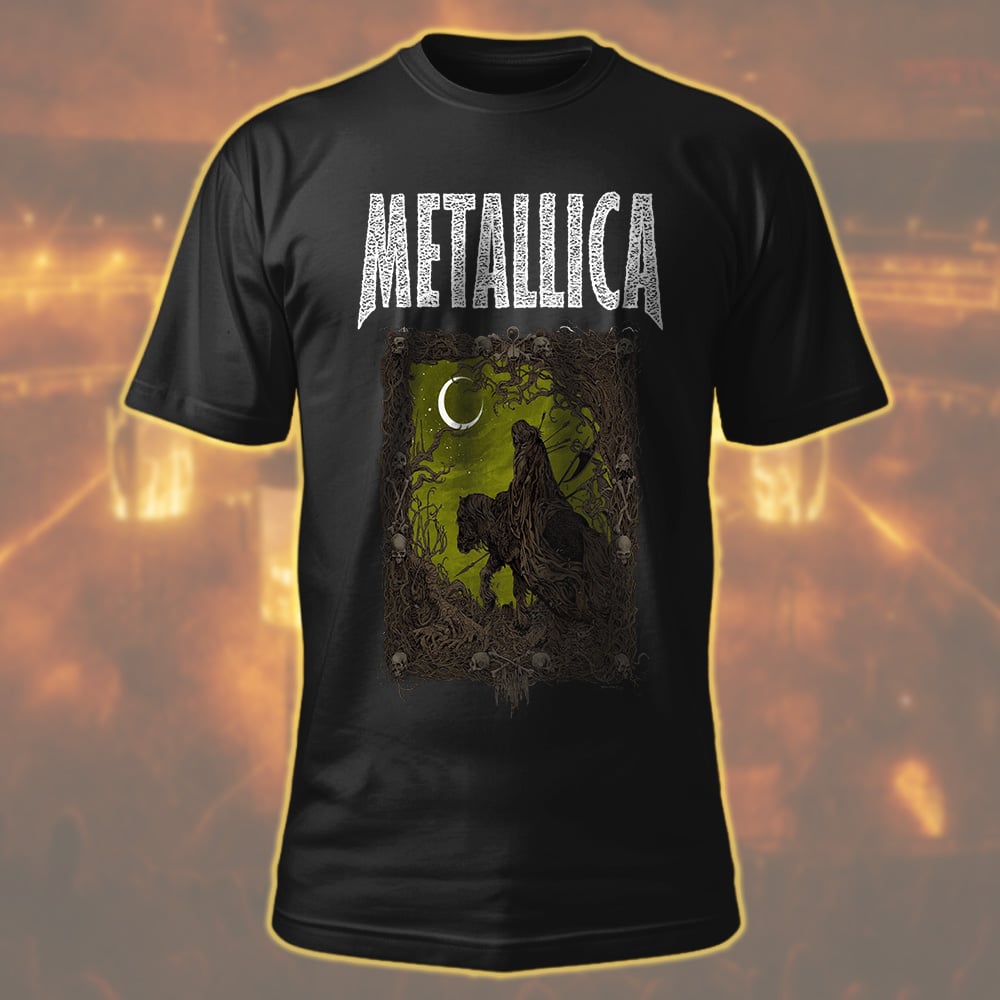 Metallica The Outlaw Torn Load Album T-Shirt November 25 2025 Richey Beckett Limited Edition M72 World Tour 2025